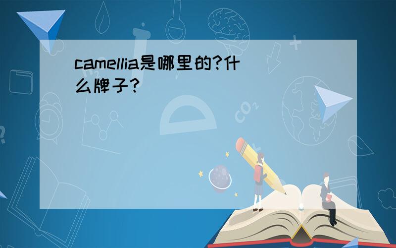 camellia是哪里的?什么牌子?